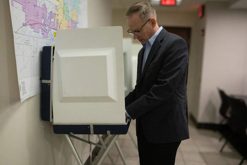 Doug Diny, Polling place, Wausau